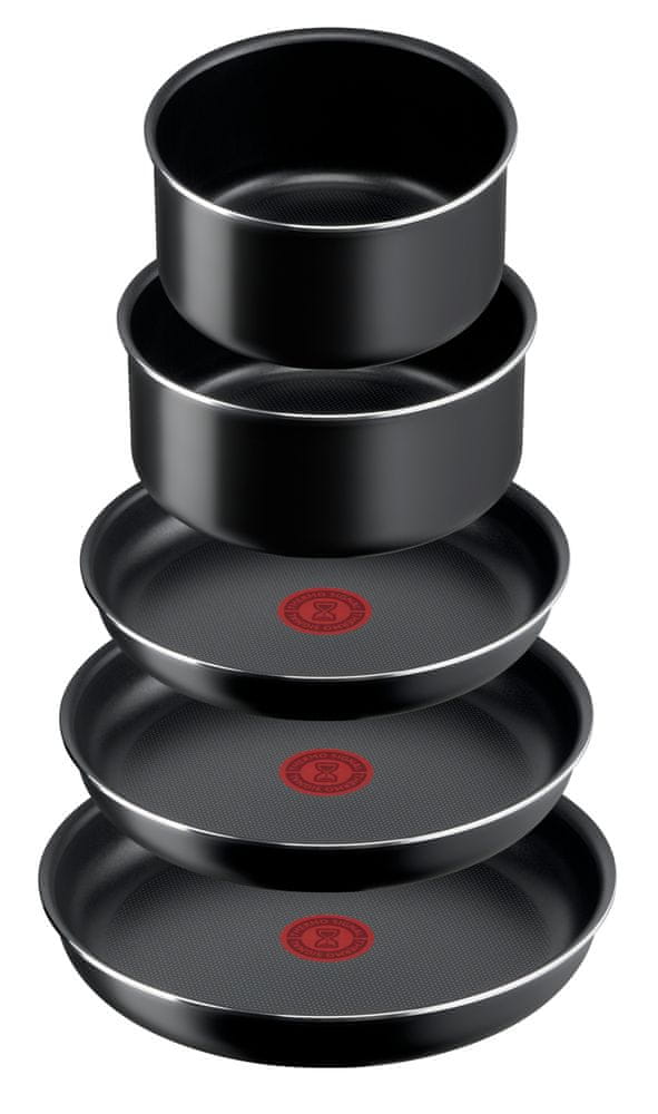 Zestaw patelni Tefal 10 szt Ingenio Easy On BRAK ŁYŻKI - obrazek 2