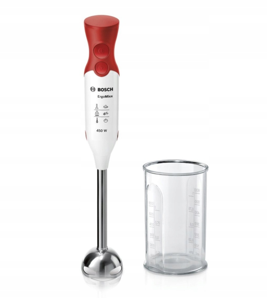 Blender ręczny Bosch MSM64110 450 W biały - obrazek 10
