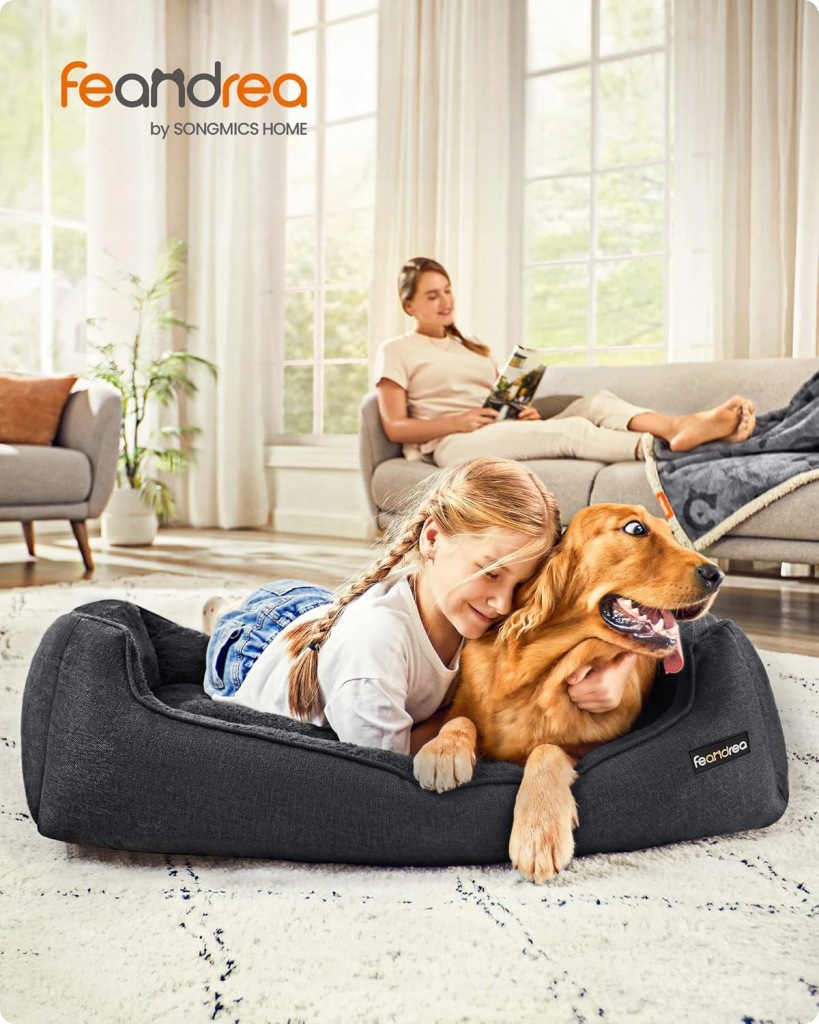 Feandrea DUŻE Legowisko DLA PSA sofa MATERAC DUŻE WYGODNE 75x110X27CM XL - obrazek 7