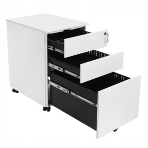 Kontener Songmics OFC60WT 39 x 60 x 52 cm biały
