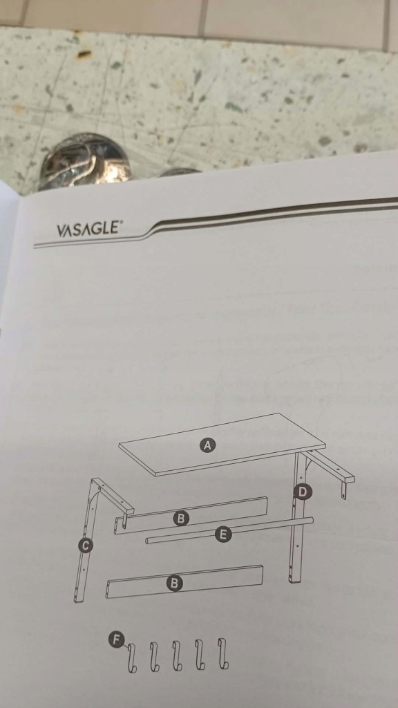 Wieszak wiszący płyta MDF Songmics biały - obrazek 7