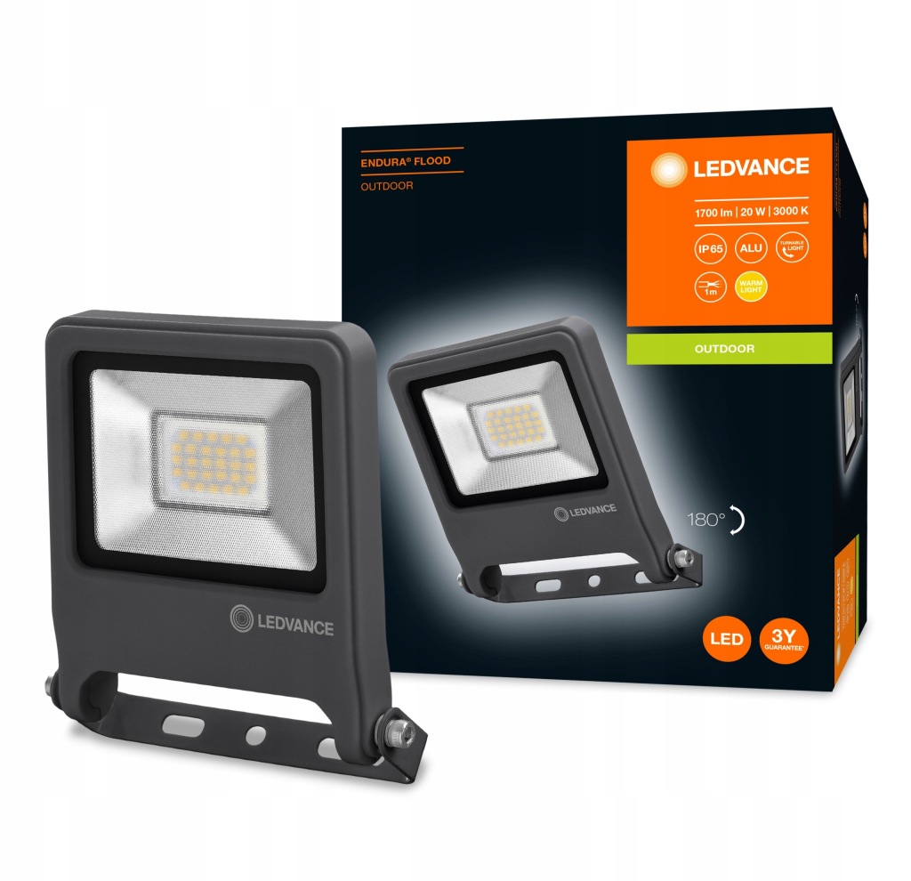 Naświetlacz LED 20W 3000K IP65 ENDURA LEDVANCE