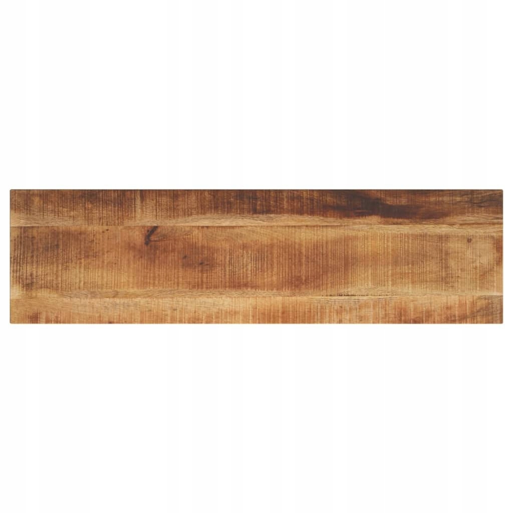 Blat do stołu, 100x20x2,5 cm, prostokątny, surowe drewno mango