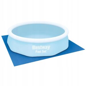 Mata plandeka pod basen stelażowy rozporowy podkład 335x335cm Bestway 58001