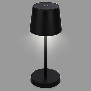 Lampa stołowa Briloner unplugged czarny 2,6 W