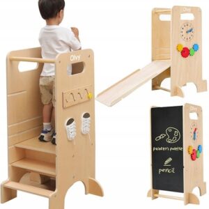 Olvy Kids - Wieża edukacyjna 4 w 1