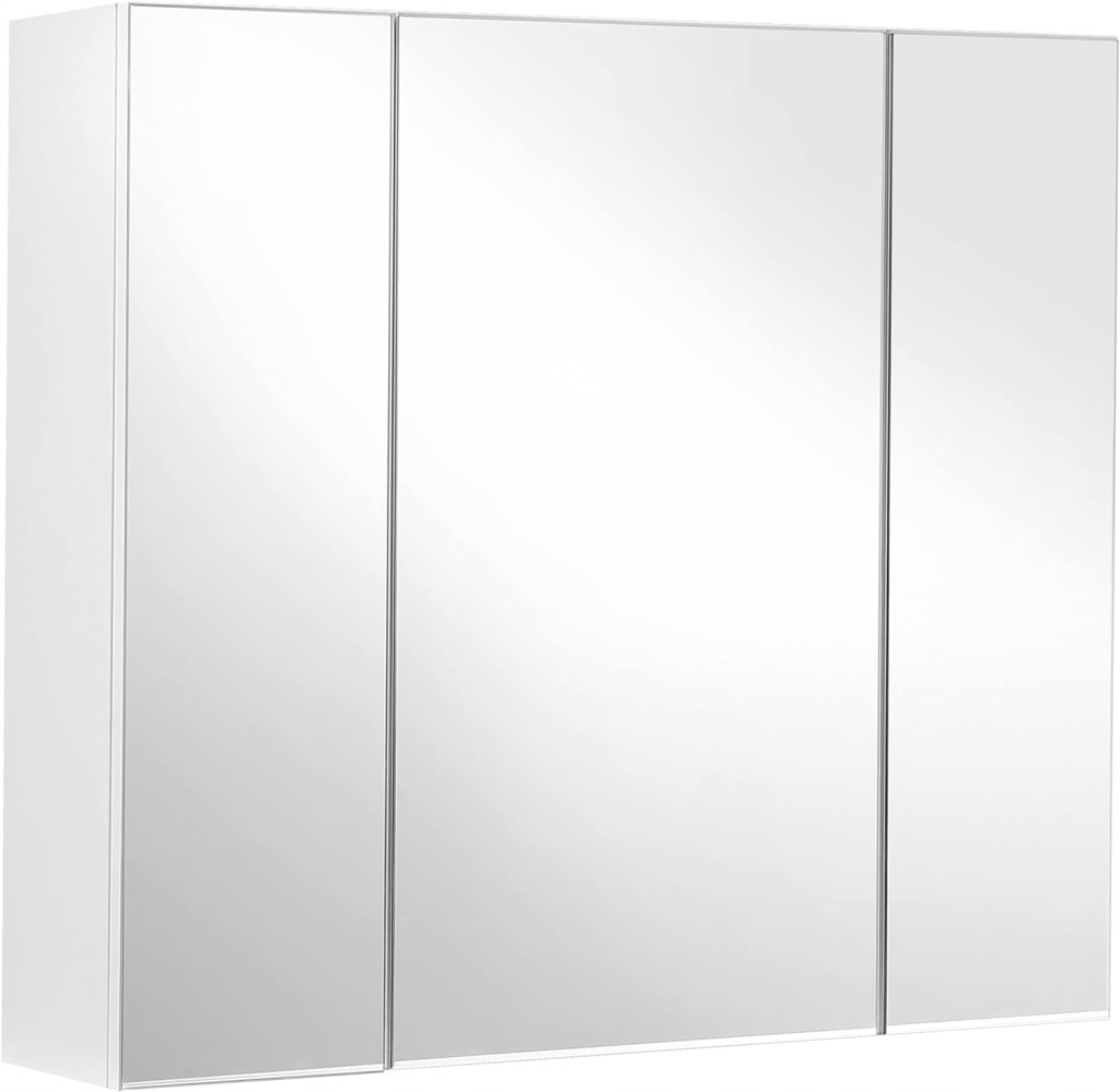 Regał łazienkowy Vasagle biały 15 x 60 x 55 cm USZKODZENIE