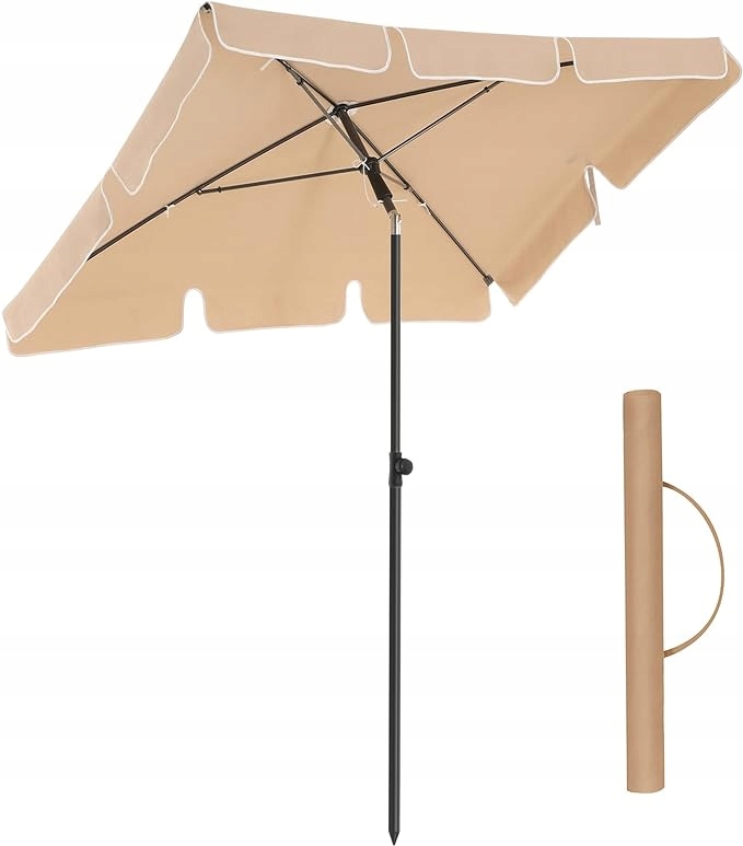 Parasol Songmics beżowy 200 x 240 cm - obrazek 4