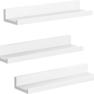 Półka płyta MDF Songmics 38 x 10 cm biały