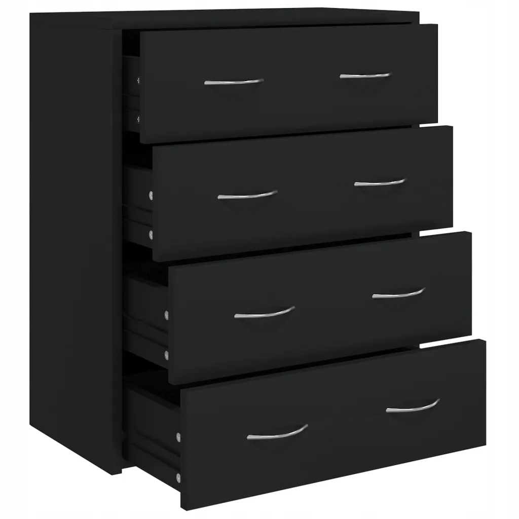 Komoda VidaXL 60 x 30,5 x 71cm czarny