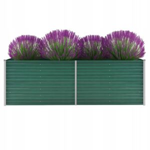 Doniczka metal zielony VidaXL 160 cm x 80 x 77 cm