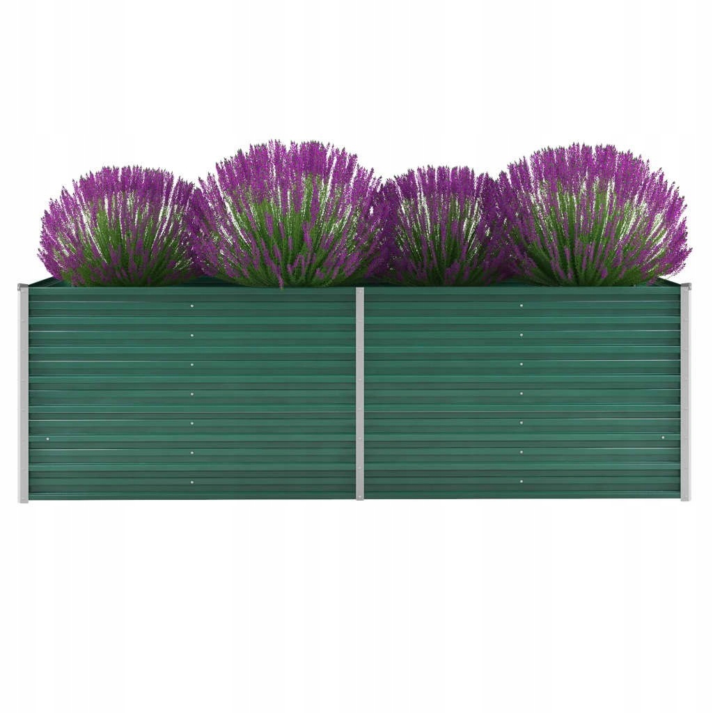 Doniczka metal zielony VidaXL 160 cm x 80 x 77 cm