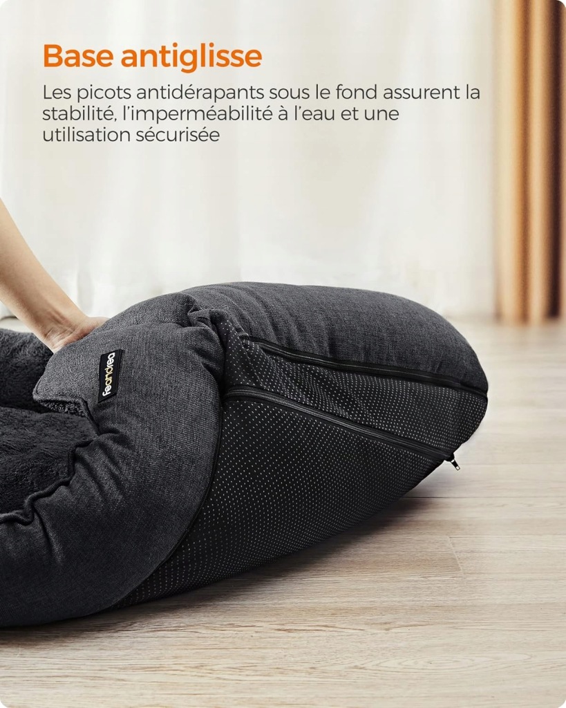 Feandrea DUŻE Legowisko DLA PSA sofa MATERAC DUŻE WYGODNE 75x110X27CM XL - obrazek 4