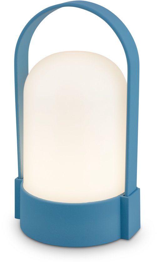 Briloner Lampa stołowa akumulatorowa | 9x8x15,5cm | 7544010 | niebieski