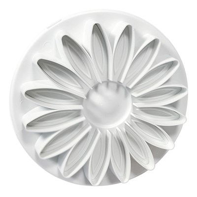 Zestaw wykrawaczy do fondantu: Margareta, Gerbera, Słonecznik S/M/L PME - obrazek 4