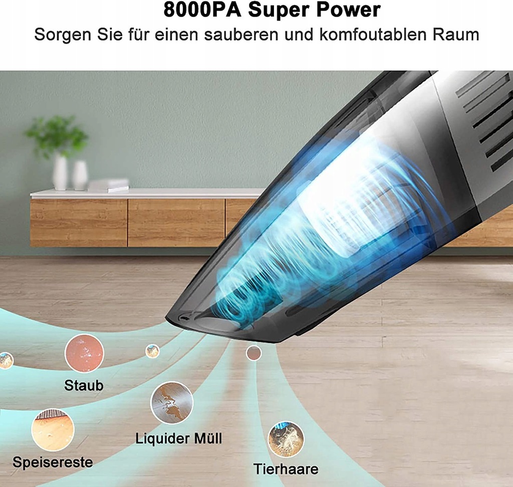 Bezprzewodowy ręczny odkurzacz VECOOR MZ-5233120 W - obrazek 8