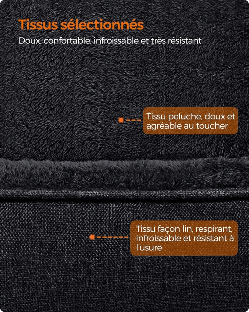 Feandrea DUŻE Legowisko DLA PSA sofa MATERAC DUŻE WYGODNE 75x110X27CM XL - obrazek 5
