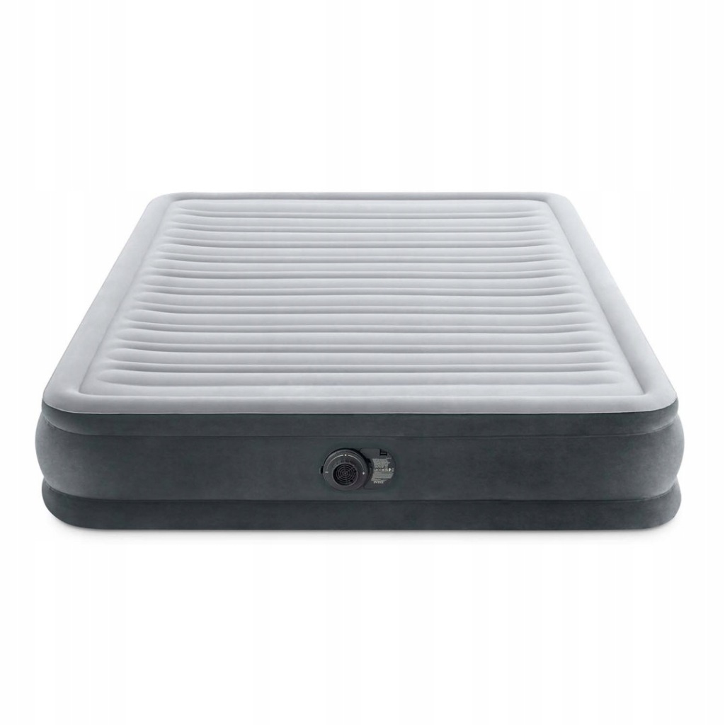 Materac dwuosobowy Intex 203 x 152 x 46 cm szary - obrazek 8