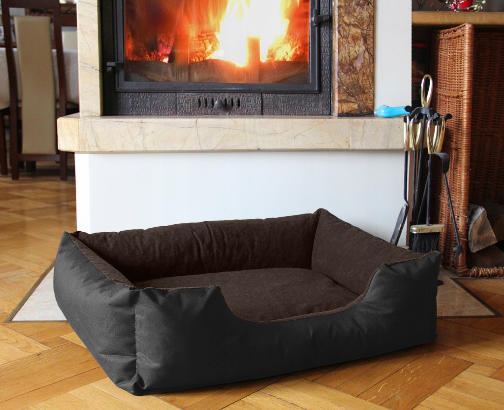 BedDog kanapa dla psa brązowy 80 cm x 65 cm - obrazek 2