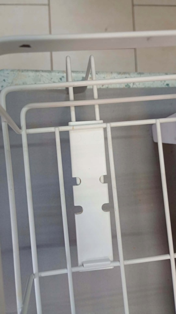 Suszarka SONGMICS KCS552W01 matowy biały szary 31-56 cm - obrazek 3