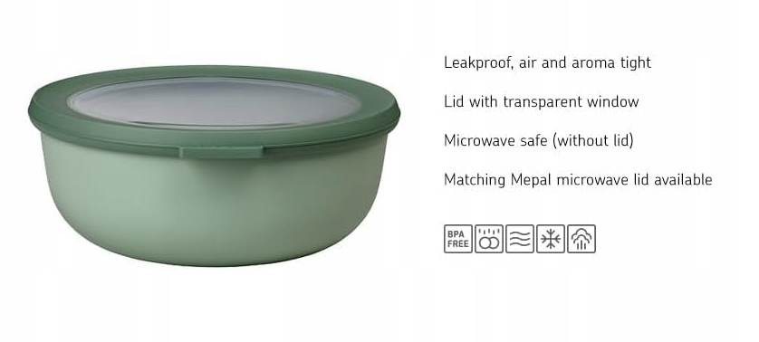 Mepal Pudełka Zestaw 3 szt. Lunchbox Hermetyczne 350/750/1250 ml - obrazek 7