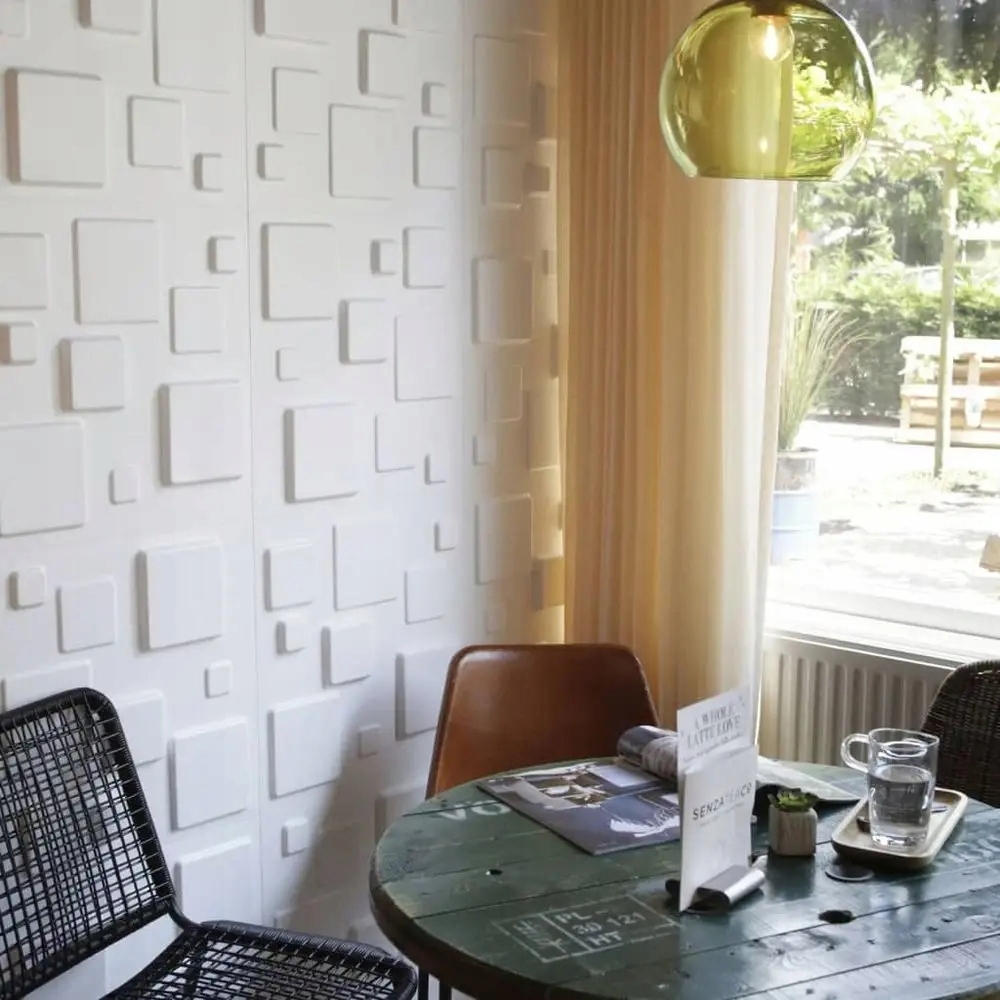 Panele ścienne WallArt 3D kwadraty 12 szt GA-WA09 - obrazek 10