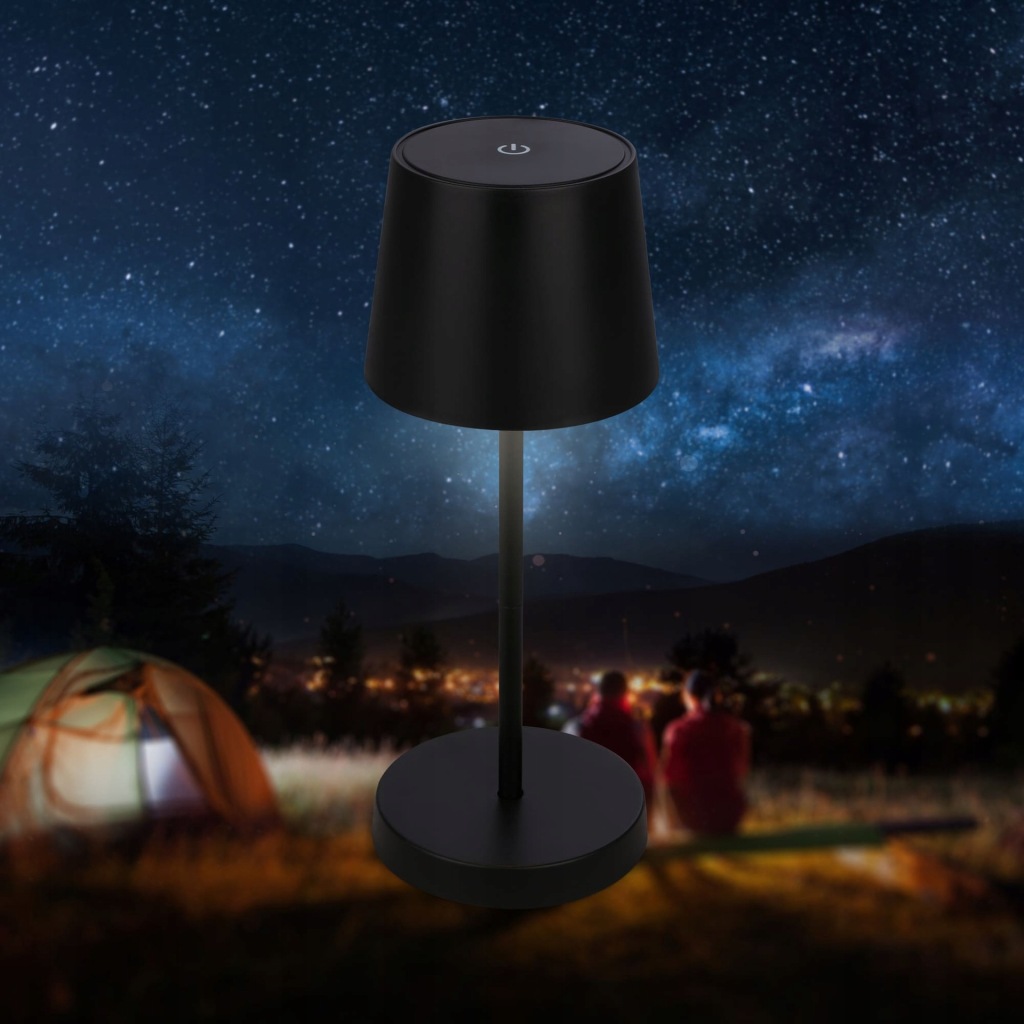 Lampa stołowa Briloner unplugged czarny 2,6 W - obrazek 6