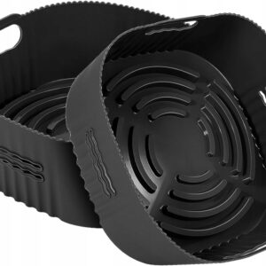 Formy do frytkownicy powietrznej 2 szt silikonowe kwadratowe Air Fryer 5,5L