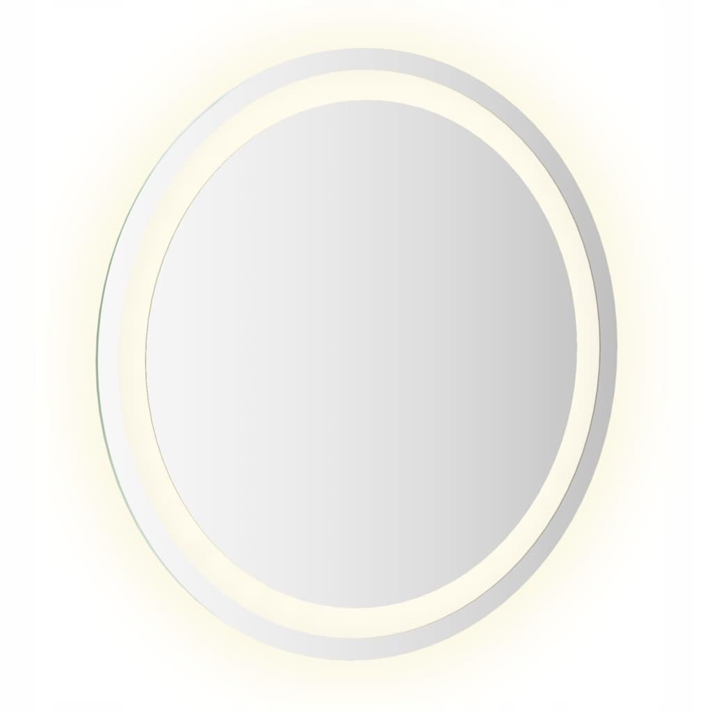 LUSTRO ŁAZIENKOWE Z LED OKRĄGŁE 50CM