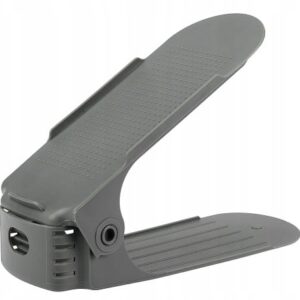 ORGANIZER NA BUTY 10szt SZARY UCHWYT REGULOWANY 25.5 x 9.5x6 cm