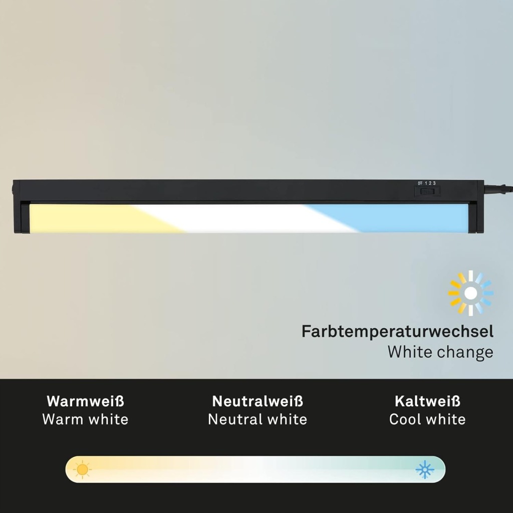 Oprawa podszafkowa 6,5 W 230V 0,54 m kolor zmienna - obrazek 2