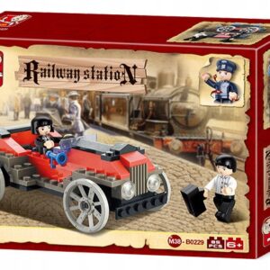 Klocki SLUBAN RAILWAY STATION auto stacja 95 el.