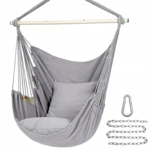 Fotel wiszący wolnostojący Songmics 50 cm 150 kg