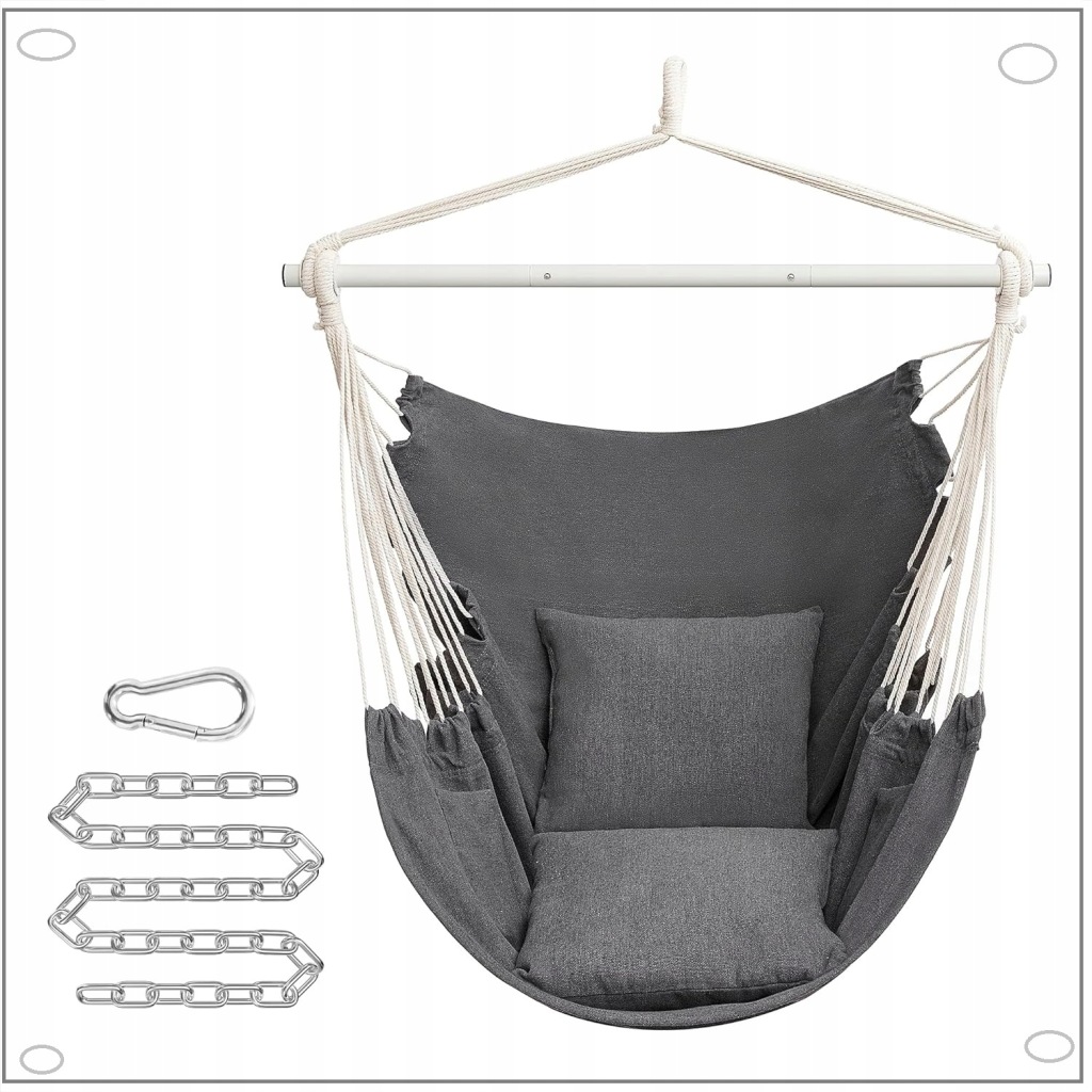 Krzesło brazylijskie Songmics 40 cm 150 kg