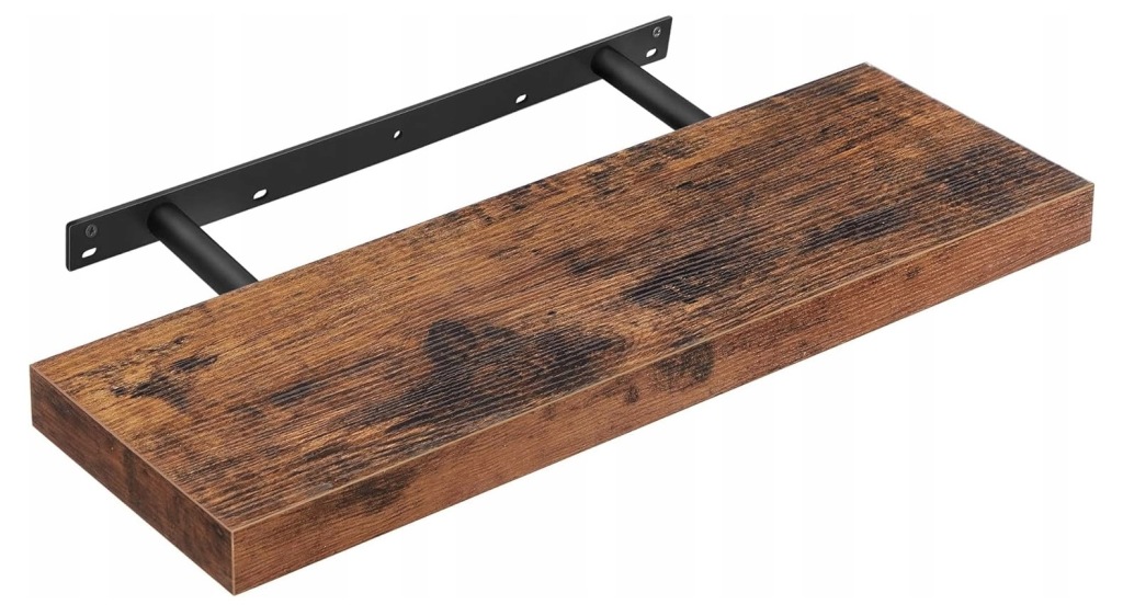 Półka Songmics 60X20X3,8 odcienie brązu
