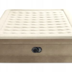 Materac dwuosobowy Intex 203 x 152 x 46 cm brązowy