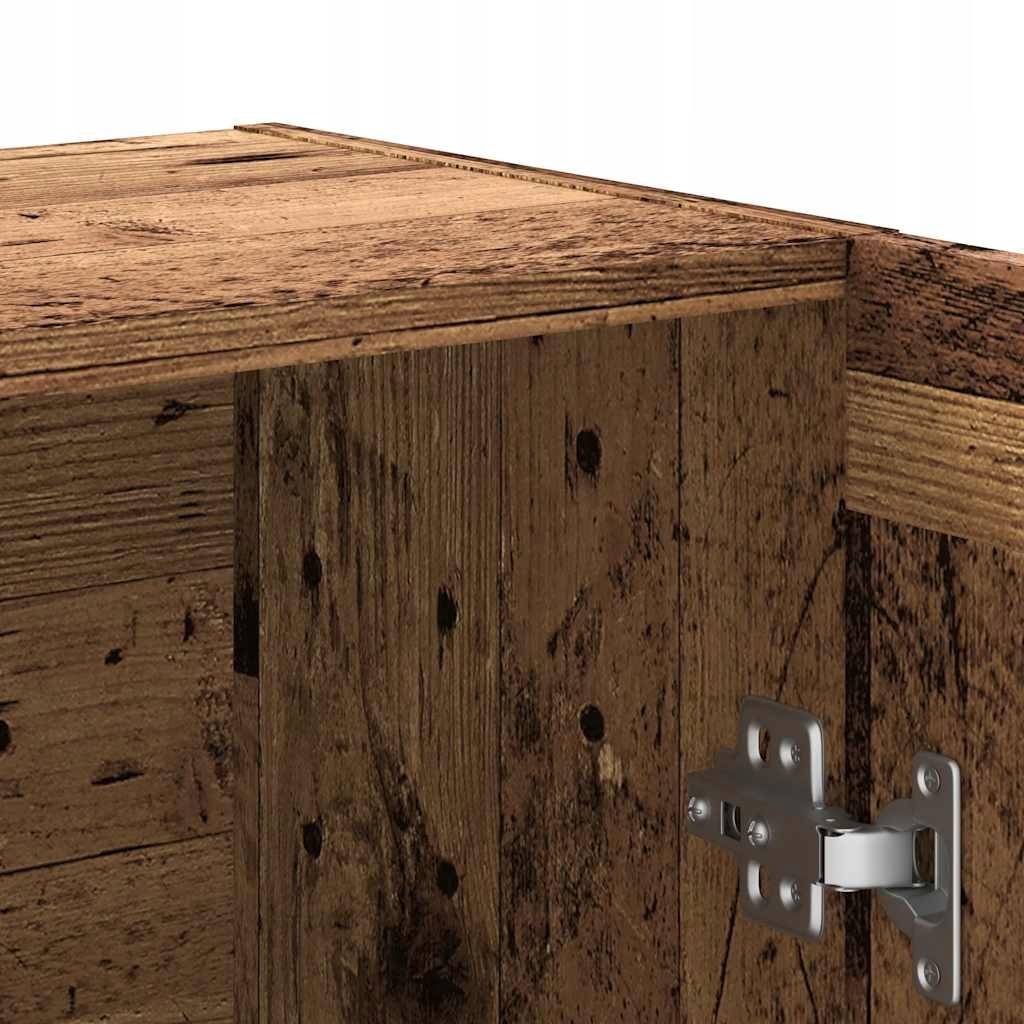 Szafka na książki, stare drewno, 82,5x30,5x115 c - obrazek 9