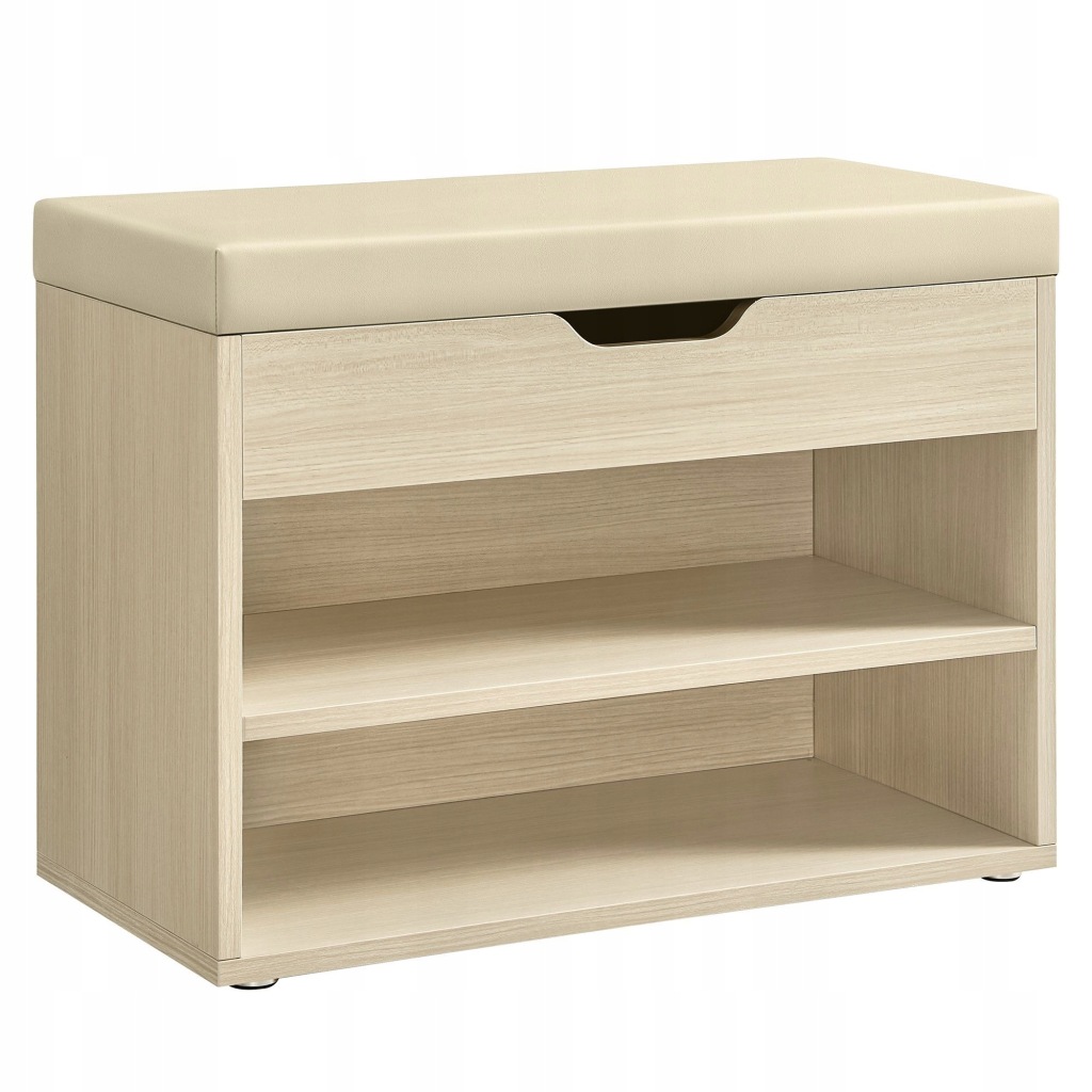 Szafka na buty Songmics 60 x 44 x 30 cm odcienie beżu - obrazek 6