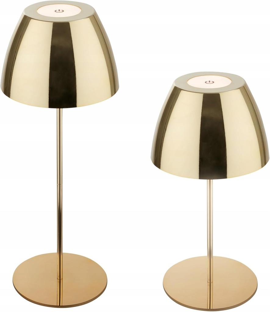 BRILONER - ZŁOTE lampa stołowa LED bezprzewodowa IP44