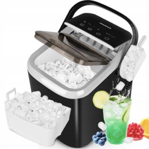 Kostkarka Aigostar 1,5l/14kg, funkcja samoczyszczenia, przenośna