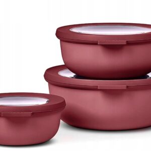 Mepal Pudełka Zestaw 3 szt. Lunchbox Hermetyczne 350/750/1250 ml