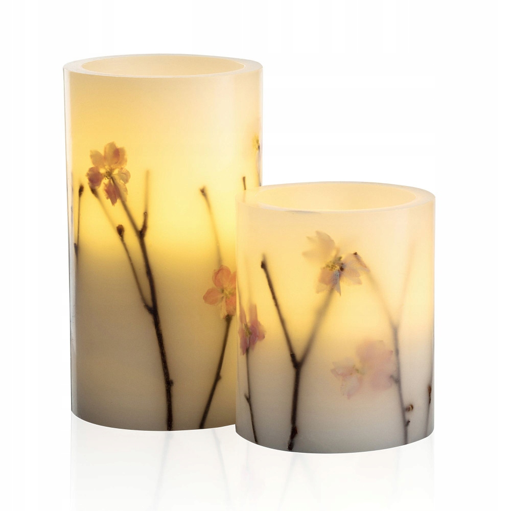 ŚWIECE LED PAULEEN SHINY BLOSSOM -ZESTAW 2SZT
