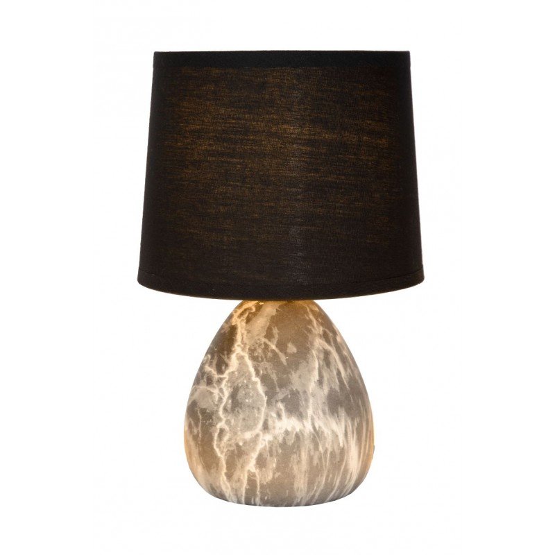 LAMPKA STOŁOWA LUCIDE MARMO 47508/81/30 CZARNY - obrazek 4