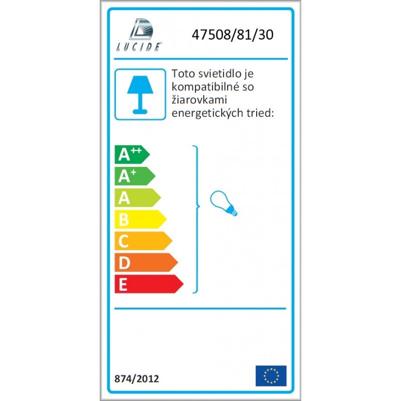 LAMPKA STOŁOWA LUCIDE MARMO 47508/81/30 CZARNY - obrazek 6