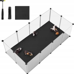 Kojec dla królików Songmics 46 x 73 x 143cm