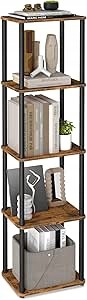Regał Songmics 38 x 139 x 23,8 cm odcienie brązu