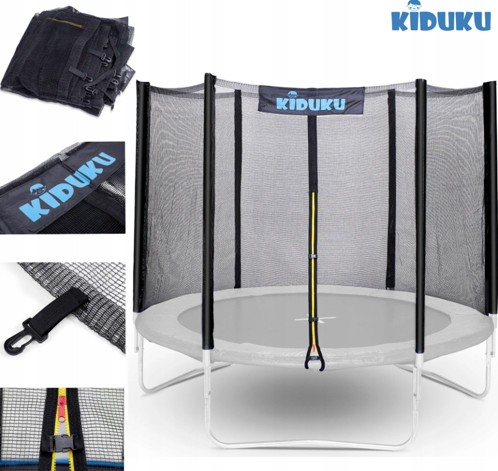 Siatka do trampoliny Kiduku 366-366 cm - obrazek 4